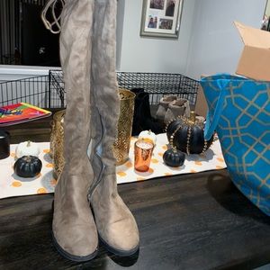 Over the knee boots